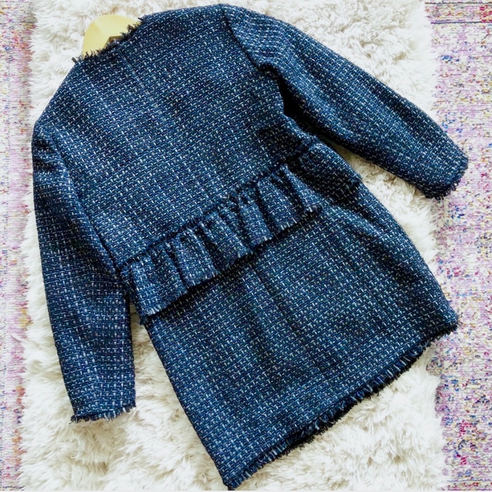 EUC Fringe Tweed Jacket - Picture 3 of 3